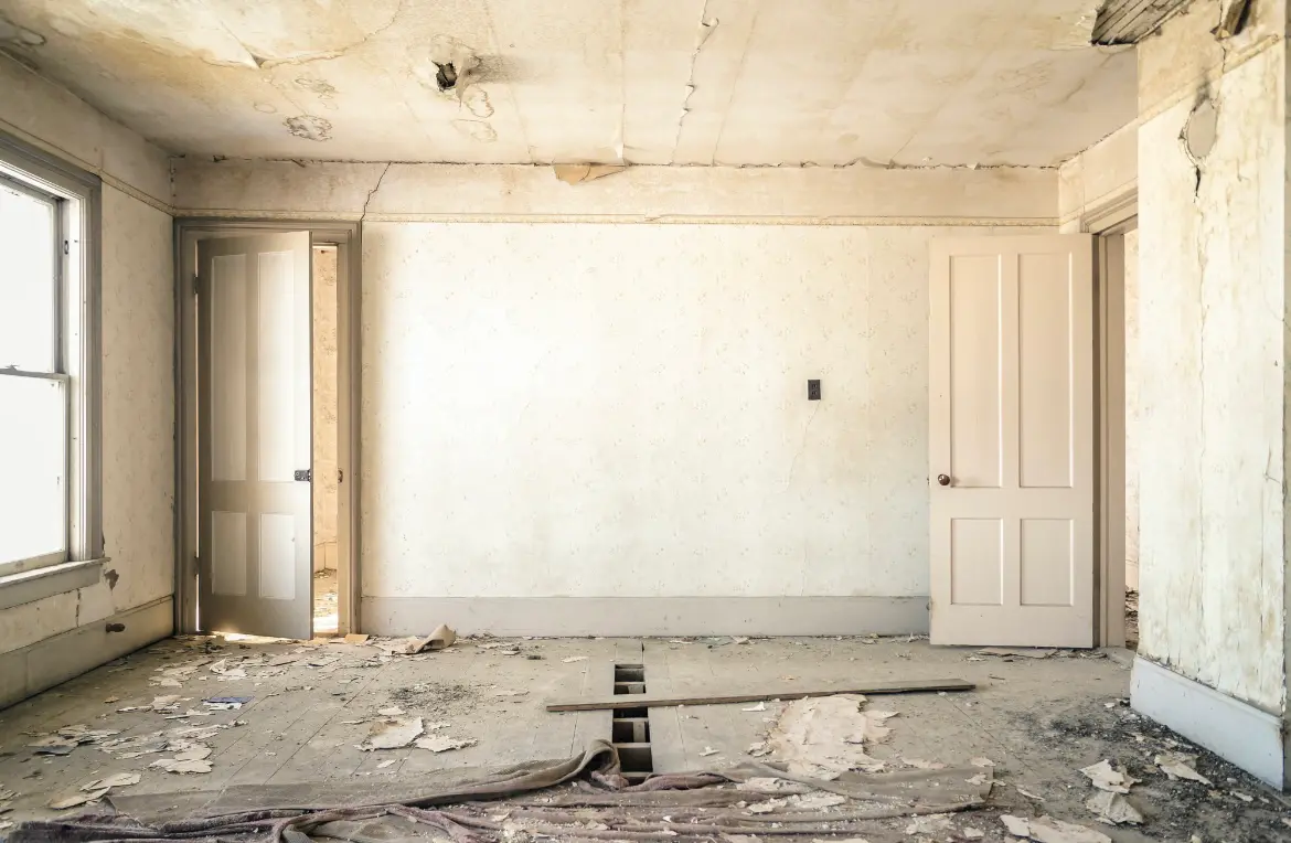 Waste disposal crew managing a cleanout project in Machesney Park